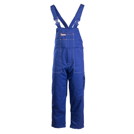 SPODNIE OGRODNICZKI BRIXTON SNOW OCIEPLANE - NIEBIESKI