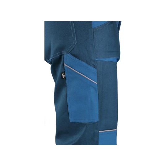 SPODNIE OGRODNICZKI CXS LUXY ROBIN MĘSKIE - PETROL