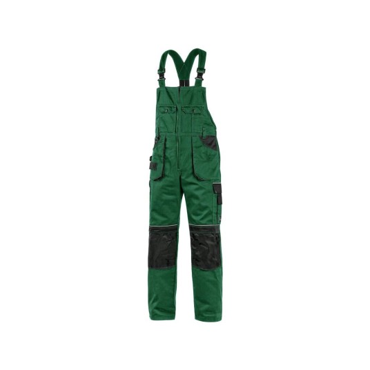 SPODNIE OGRODNICZKI CXS ORION KRYSTOF MĘSKIE - ZIELONO-CZARNY