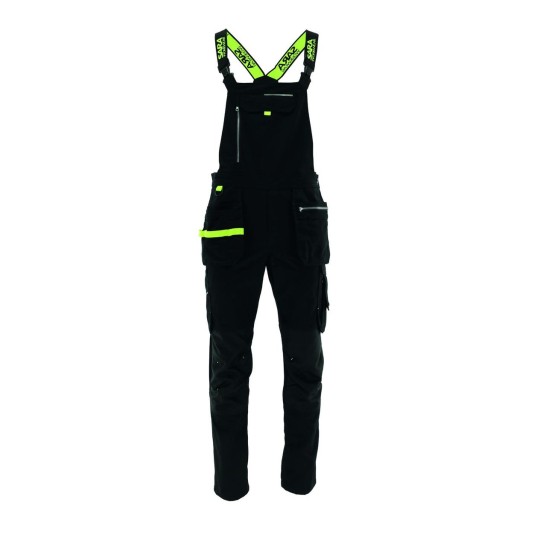 SPODNIE OGRODNICZKI MONTERSKIE MONTER CZARNY