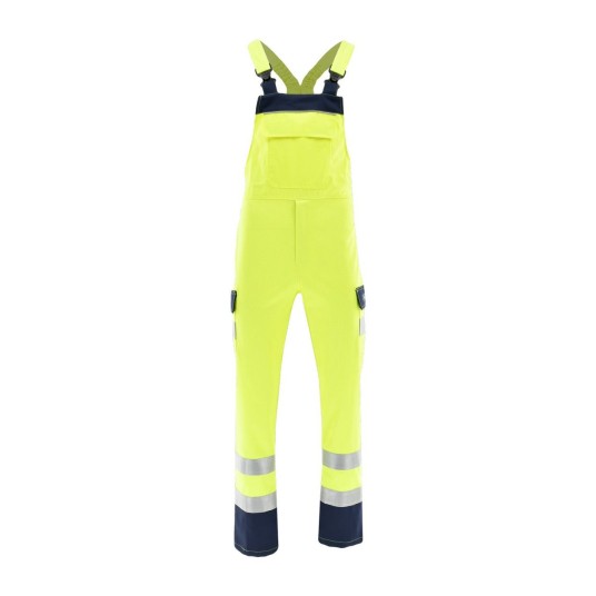 SPODNIE OGRODNICZKI MULTI PRO 6 W 1 ZÓŁTY ODBLASKOWY