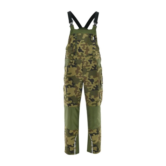 SPODNIE OGRODNICZKI OCIEPLANE STANDARD WINTER ZIELONY CAMO