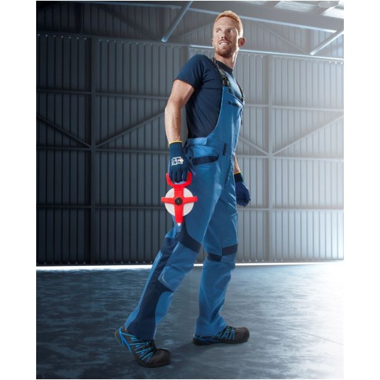 SPODNIE OGRODNICZKI R8ED+ - NIEBIESKI - 183-190CM