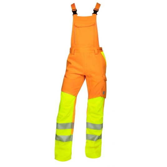SPODNIE OGRODNICZKI SIGNAL - POMARAŃCZOWY - 176-182CM