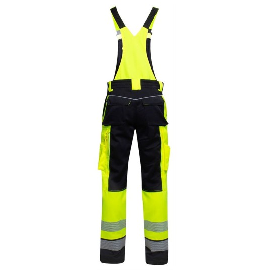 SPODNIE OGRODNICZKI SIGNAL - ŻÓŁTO-CZARNY - 176-182CM