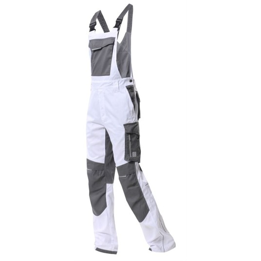 SPODNIE OGRODNICZKI SUMMER - BIAŁY - 170-175CM