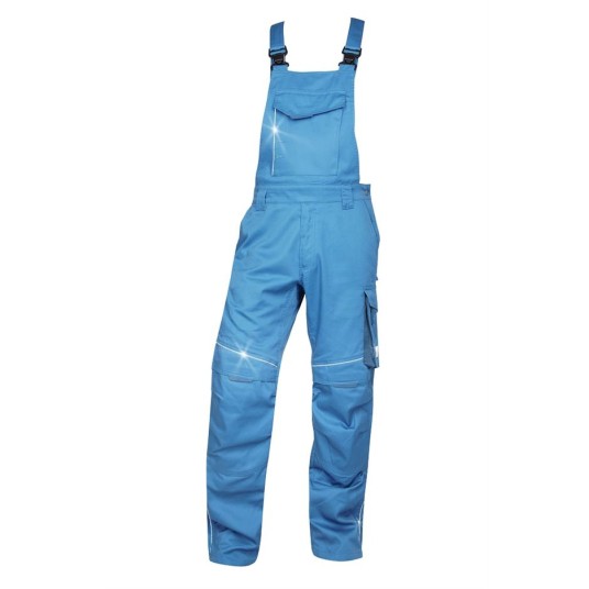 SPODNIE OGRODNICZKI SUMMER - NIEBIESKI - 170-175CM