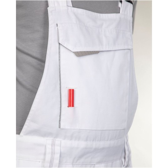 SPODNIE OGRODNICZKI URBAN+ - BIAŁY - 170-175CM