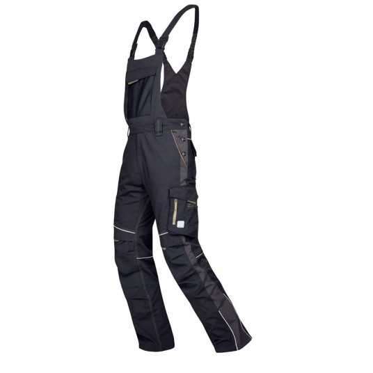 SPODNIE OGRODNICZKI URBAN - CZARNO-SZARY - 170-175CM