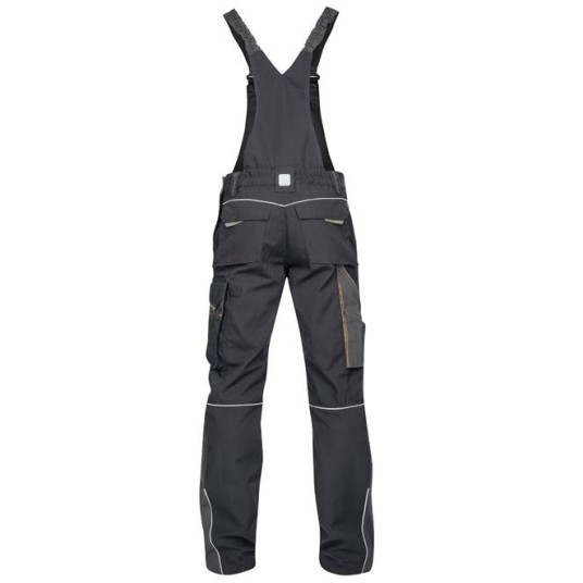 SPODNIE OGRODNICZKI URBAN+ - CZARNY - 176-182CM