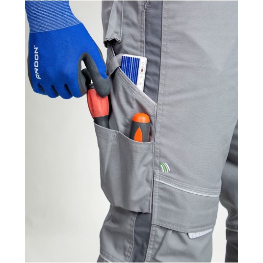 SPODNIE OGRODNICZKI URBAN+ - SZARY - 170-175CM