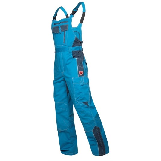 SPODNIE OGRODNICZKI VISION 03 - NIEBIESKI - 183-190CM