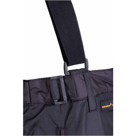 SPODNIE OGRODNICZKI WINTERMAN TALVI - CZARNY