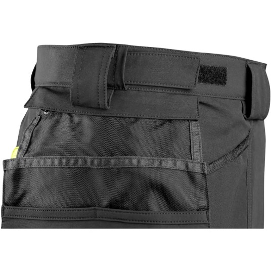 SPODNIE OSTRZEGAWCZE CXS NAOS HV MĘSKIE - CZARNY-ŻÓŁTY