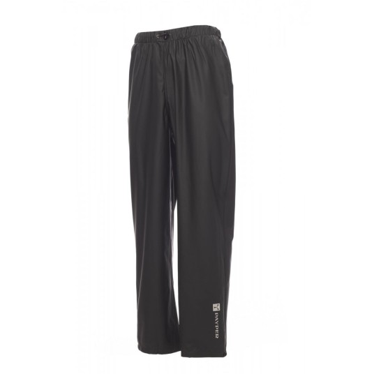 SPODNIE PRZECIWDESZCZOWE ODBLASKOWE PU MĘSKIE DRY-PANTS - ZIELONY