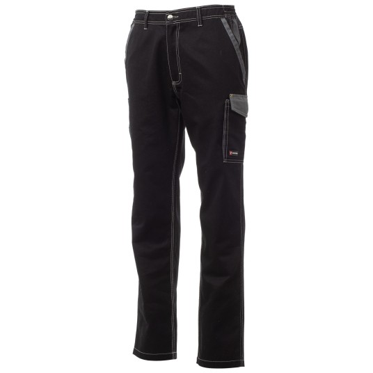 SPODNIE ROBOCZE CANYON - CZARNY-ZADYMIONY
