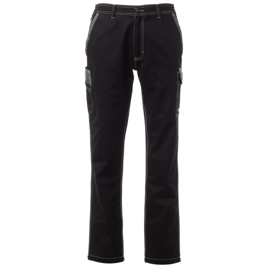 SPODNIE ROBOCZE CANYON - CZARNY-ZADYMIONY