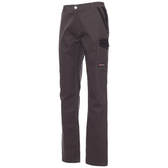 SPODNIE ROBOCZE CANYON - ZADYMIONY-CZARNY