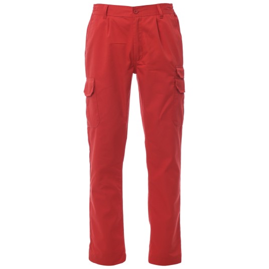 SPODNIE ROBOCZE CARGO 2.0 - CZERWONY