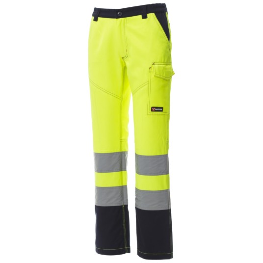 SPODNIE ROBOCZE CHARTER LADY - ŻÓŁTY FLUO-GRANATOWY