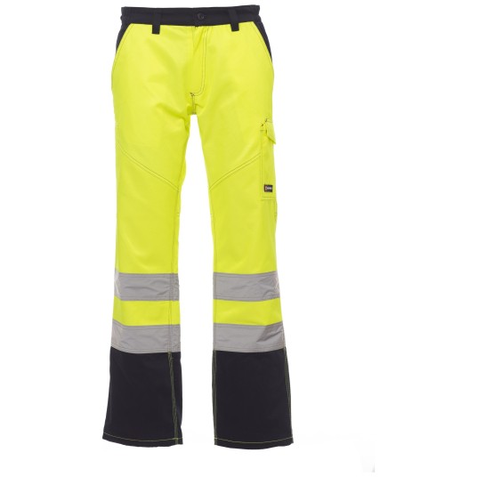 SPODNIE ROBOCZE CHARTER POLAR - ŻÓŁTY FLUO-GRANATOWY