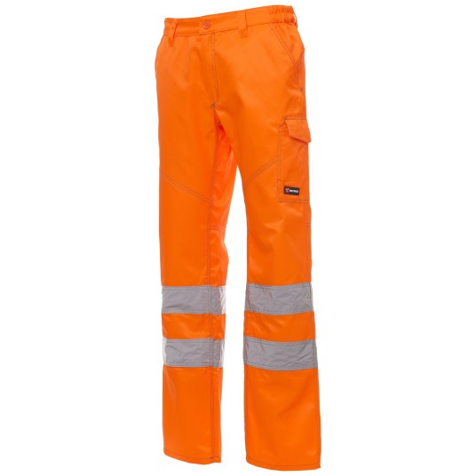 SPODNIE ROBOCZE CHARTER - POMARAŃCZOWY FLUO