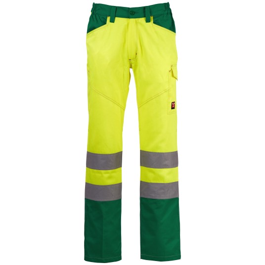 SPODNIE ROBOCZE CHARTER SUMMER - ŻÓŁTY FLUO-ŻELOWY ZIELONY