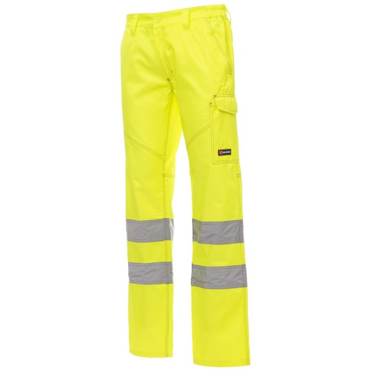 SPODNIE ROBOCZE CHARTER - ŻÓŁTY FLUO