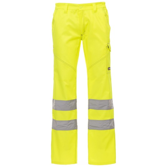 SPODNIE ROBOCZE CHARTER - ŻÓŁTY FLUO