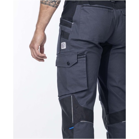 SPODNIE ROBOCZE DO PASA ARDON 4XSTRETCH - CIEMNOSZARY