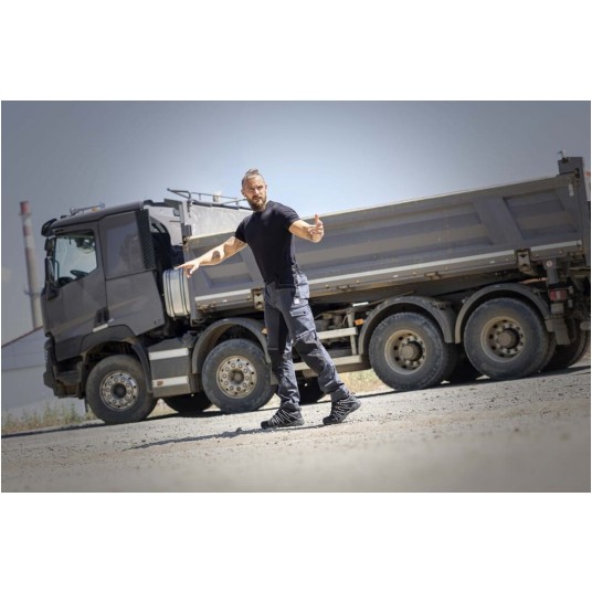 SPODNIE ROBOCZE DO PASA ARDON 4XSTRETCH - CIEMNOSZARY