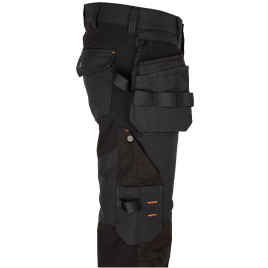 SPODNIE ROBOCZE DO PASA EREBOS BLACK