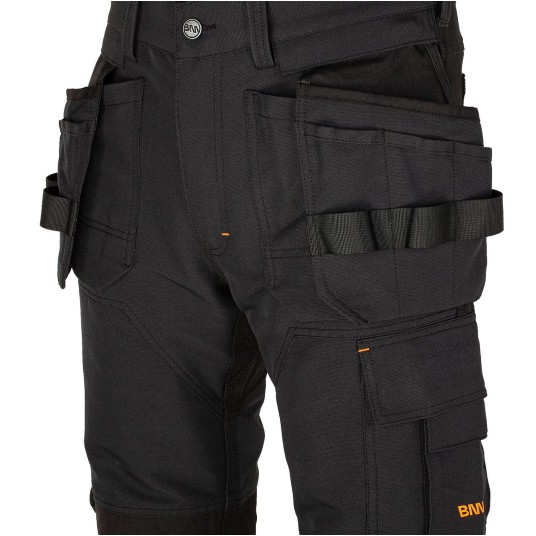 SPODNIE ROBOCZE DO PASA EREBOS BLACK