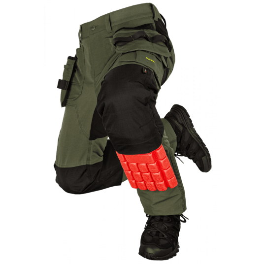 SPODNIE ROBOCZE DO PASA EREBOS GREEN/BLACK