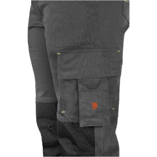 SPODNIE ROBOCZE DO PASA EREBOS LIGHT GREY