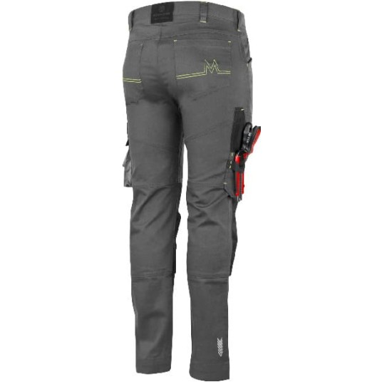 SPODNIE ROBOCZE DO PASA EREBOS LIGHT GREY