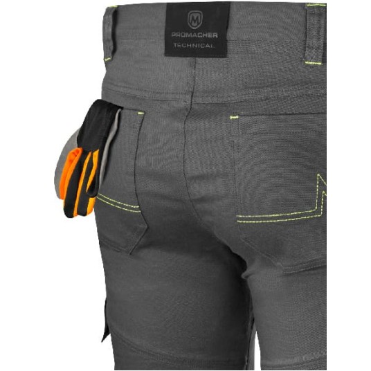 SPODNIE ROBOCZE DO PASA EREBOS LIGHT GREY