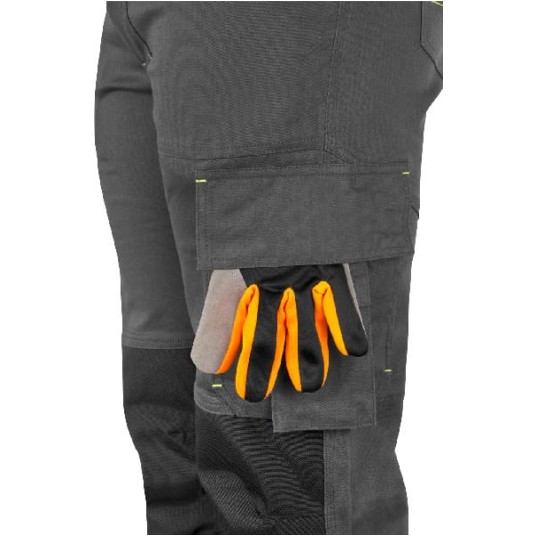 SPODNIE ROBOCZE DO PASA EREBOS LIGHT GREY