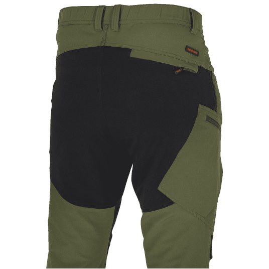 SPODNIE ROBOCZE DO PASA FOBOS GREEN/BLACK