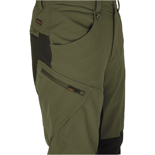 SPODNIE ROBOCZE DO PASA FOBOS GREEN/BLACK