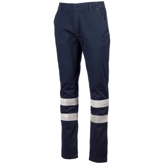 SPODNIE ROBOCZE ENGINE STRETCH REFLEX - GRANATOWY