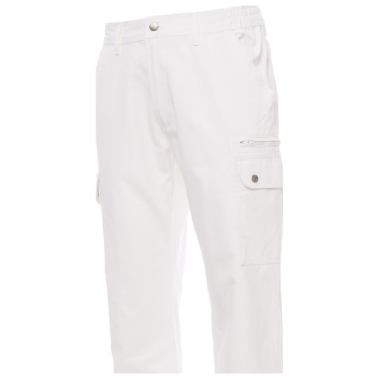 SPODNIE ROBOCZE FOREST - BIAŁY