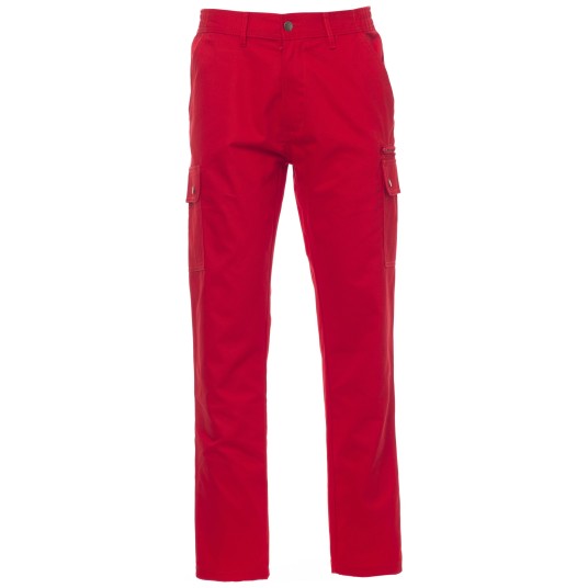 SPODNIE ROBOCZE FOREST - CZERWONY