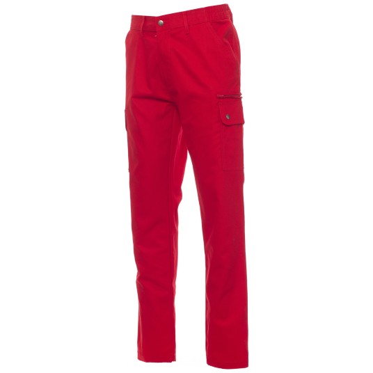 SPODNIE ROBOCZE FOREST - CZERWONY