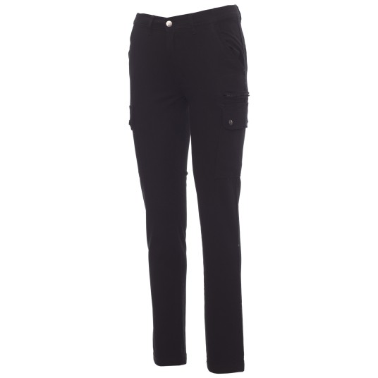 SPODNIE ROBOCZE FOREST LADY STRETCH - CZARNY