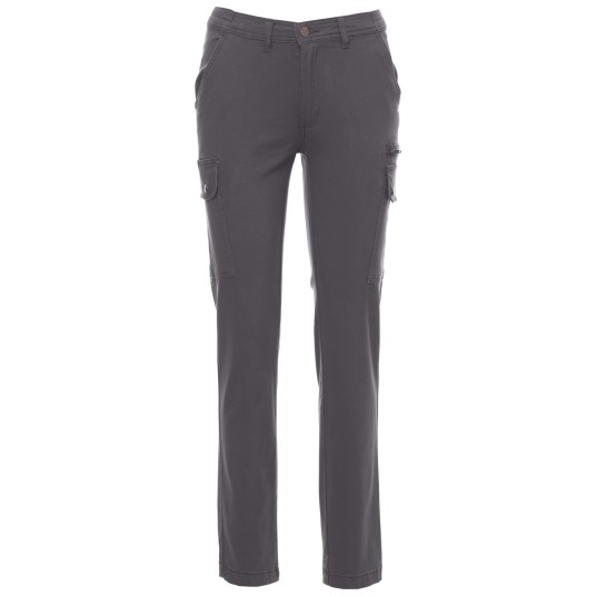 SPODNIE ROBOCZE FOREST LADY STRETCH - ZADYMIONY