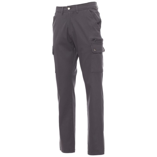 SPODNIE ROBOCZE FOREST STRETCH - ZADYMIONY