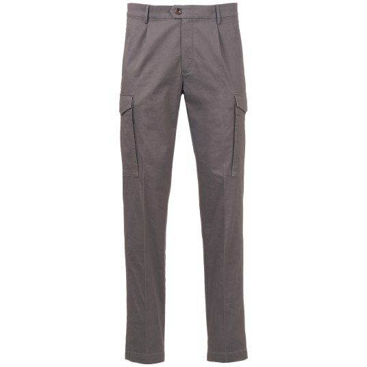 SPODNIE ROBOCZE MAJOR SUMMER - ŻELAZNY SZARY