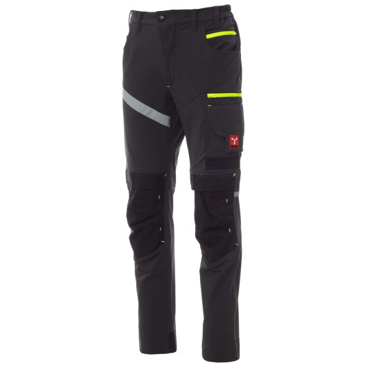 SPODNIE ROBOCZE NEXT 4W - ANTRACYTOWY-CZARNY