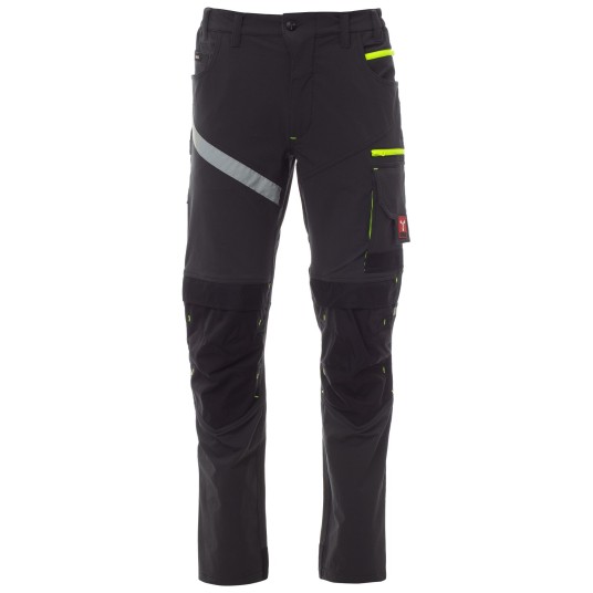 SPODNIE ROBOCZE NEXT 4W SUMMER - ANTRACYTOWY-CZARNY